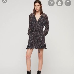 All Saints Floral romper